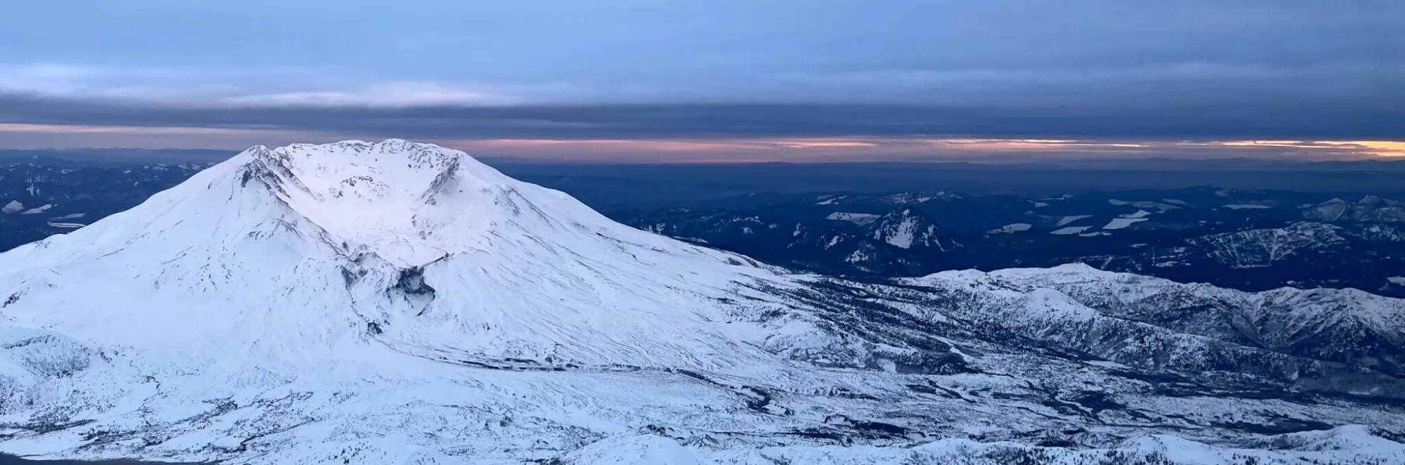 Fly Around Mt St Helens