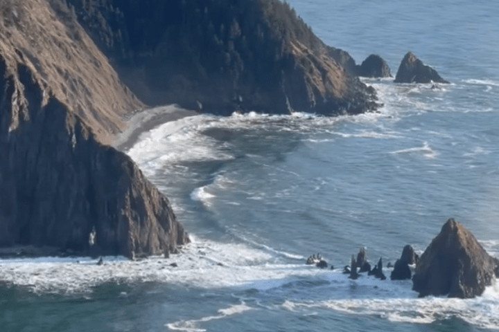 Oregon Coast helicopter tour