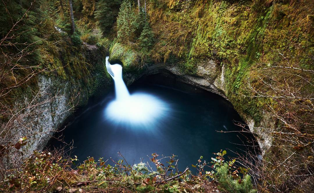 drive to multnomah falls